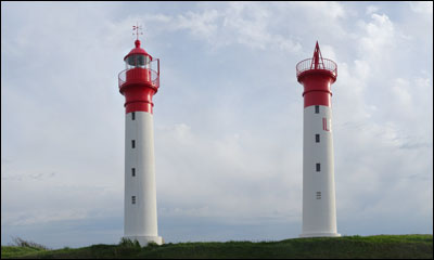 Le phare et le pare phare de l’île d’Aix