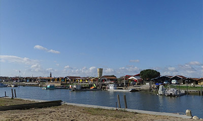 Le port de Larros à Gujan-Mestras