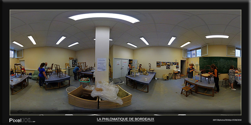 Découvrez les incroyables images de Pixel XXL : Philomatique de Bordeaux - visites virtuelles, gigapanoramas, photosphères et vidéos 360!
